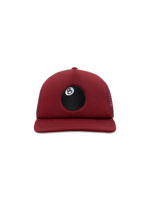 Stussy Trucker 8 Ball Snapback 'Paprika'