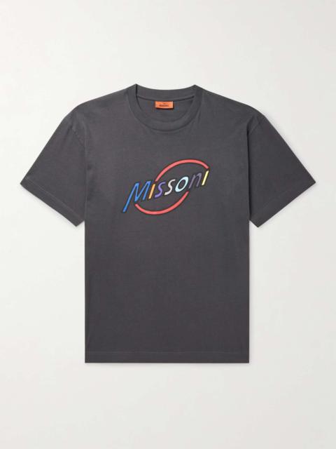 Logo-Print Cotton-Jersey T-Shirt