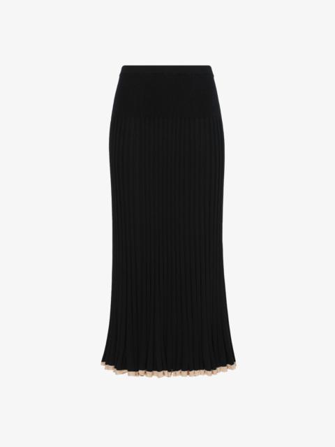 Proenza Schouler Silk Cashmere Skirt