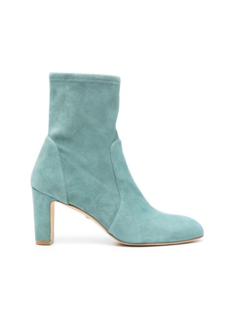 Stuart Weitzman Vida 75mm suede ankle boots