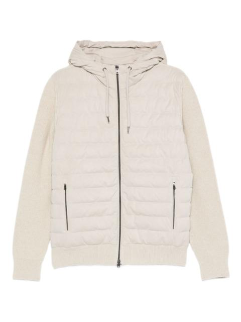 Herno quilted hooded jacket
