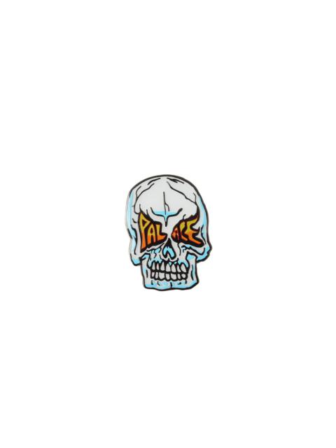 PALACE HESH PIN BADGE WHITE