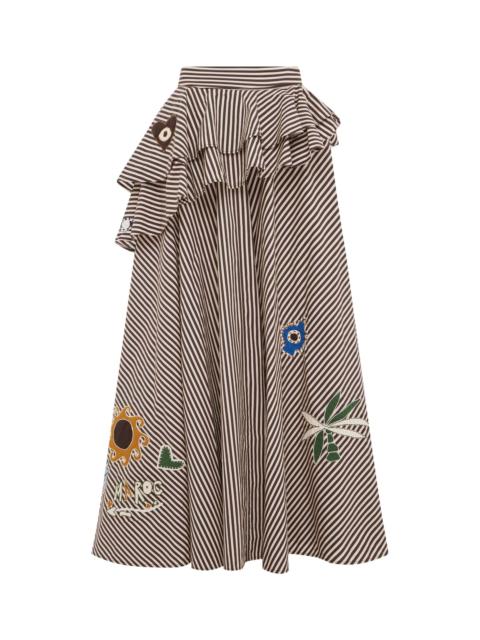 ALÉMAIS Sirocco Embroidered Skirt