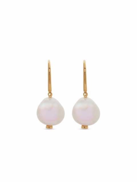 MONICA VINADER Nura pearl drop earrings