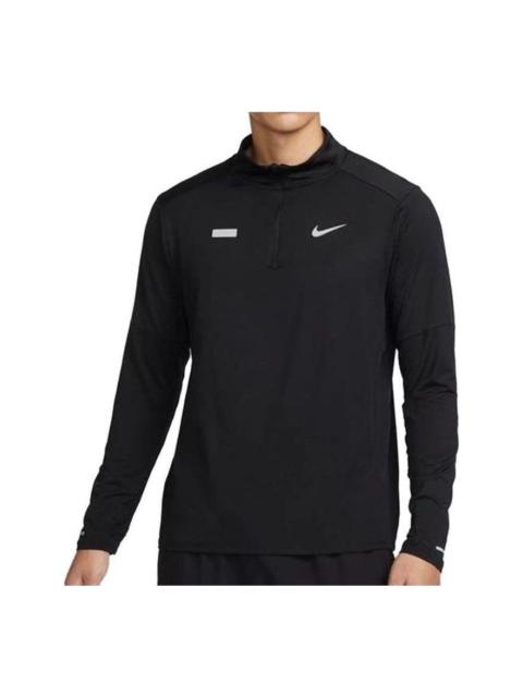 Nike Nike Element Flash Dry Fit Half Zip Running Top 'Black' FB8557-010