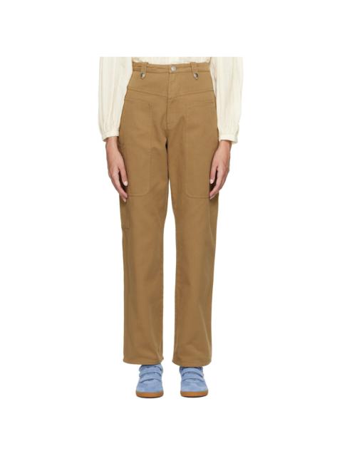 Isabel Marant Étoile Khaki Jilda Trousers