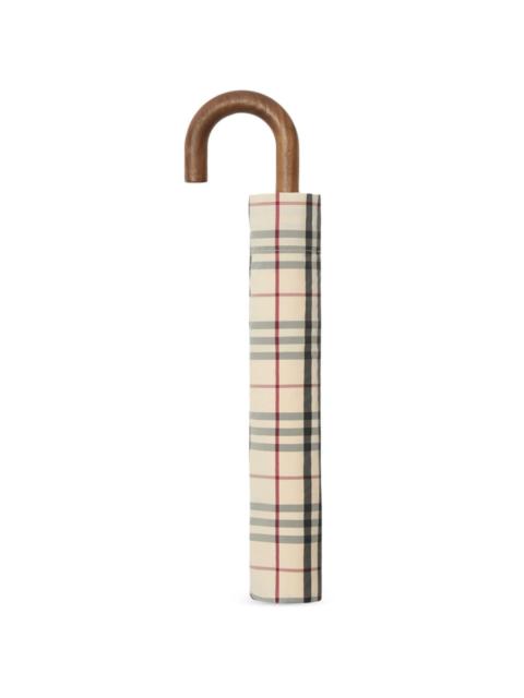 Burberry Vintage-Check folding umbrella