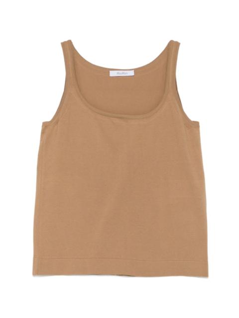 Max Mara Pumano scoop-neck tank top