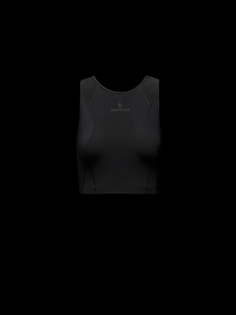 Moncler Logo Crop Top