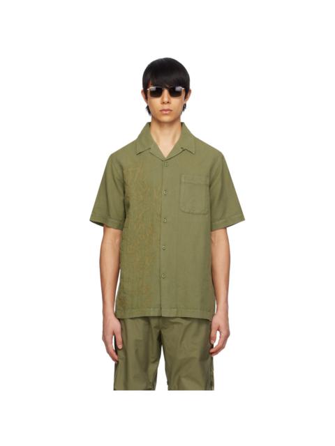 MAHARISHI Khaki Embroidered Shirt