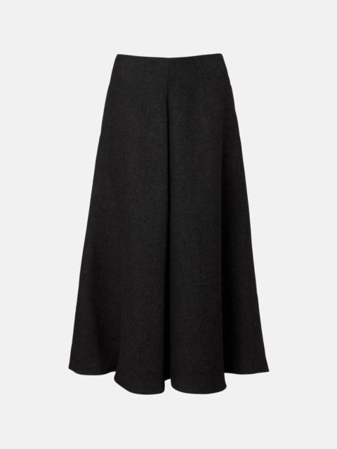 DOROTHEE SCHUMACHER Layered Coolness high-rise midi skirt