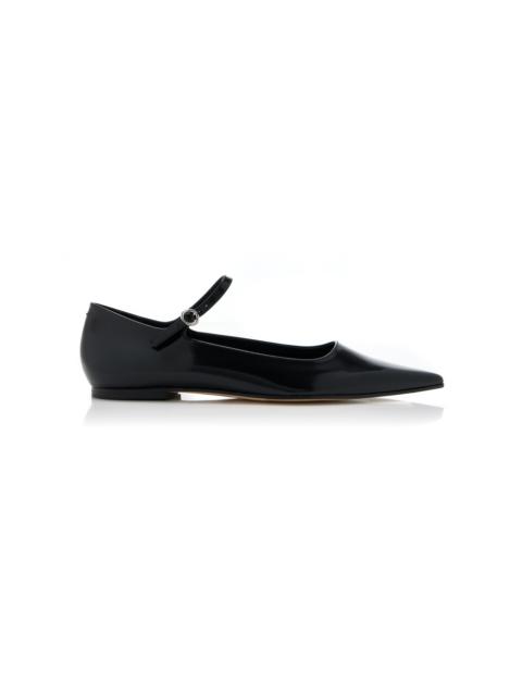Aeyde Cleo Leather Flats black