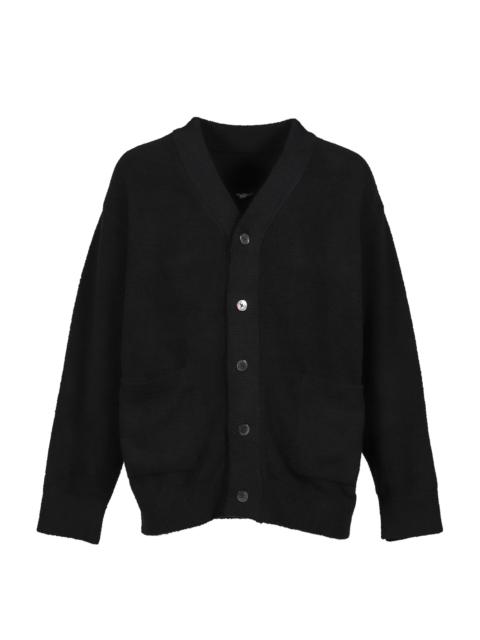MASTERMIND WORLD LOUNGE CARDIGAN / BLK X WHT
