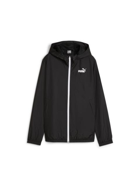 (WMNS) PUMA Essentials Solid Windbreaker Jacket 'Black' 847494-52