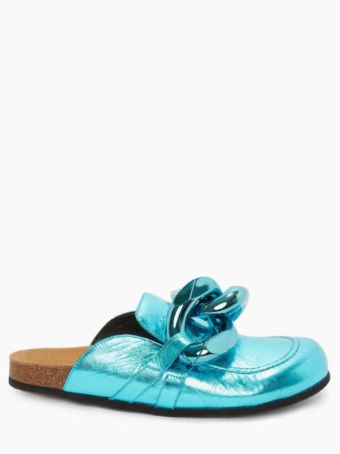 JW Anderson Chain metallic mules