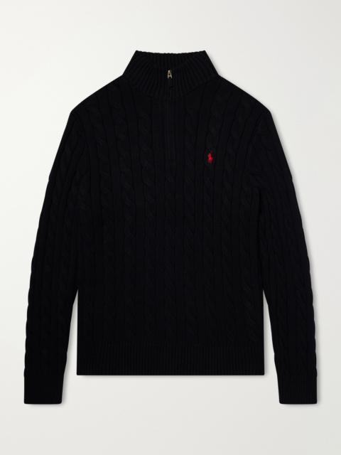 Polo Ralph Lauren Cotton Half-Zip Sweater