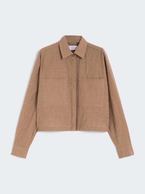 Max Mara RICORDO Wool boxy jacket
