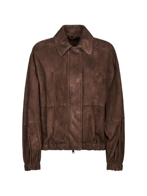 Brunello Cucinelli suede jacket