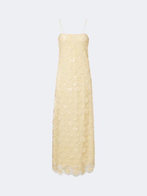 ROTATE Embellished maxi dress