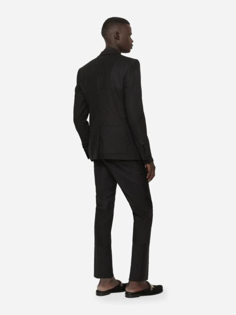 Dolce & Gabbana Stretch wool Sicilia-fit suit