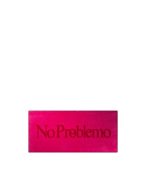 No Problemo logo beach towel