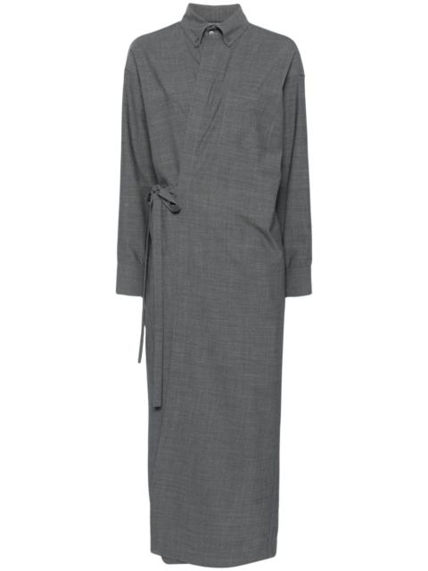 FABIANA FILIPPI wrap maxi dress