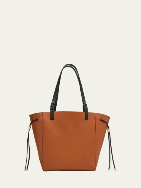 ULLA JOHNSON Alma Bicolor Leather Tote Bag
