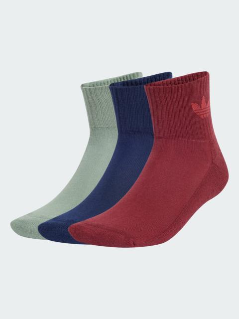 adidas Mid Crew Socks 3 Pairs