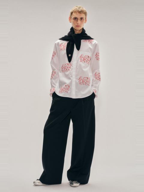 Simone Rocha Classic Concealed Button Shirt