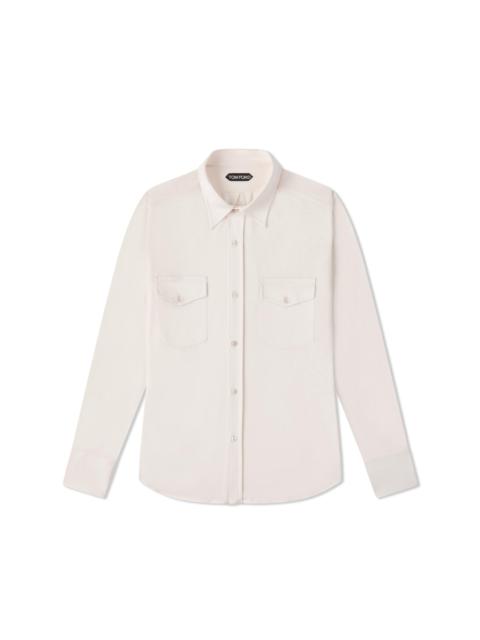 TOM FORD SILK COTTON BLEND SHIRT