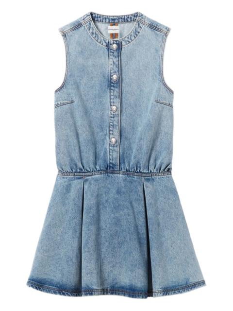 Claudie Pierlot buttoned denim day dress