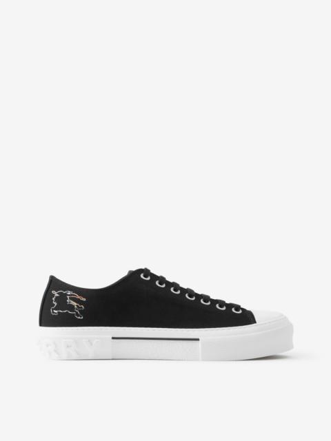 Burberry Check EKD Cotton Sneakers