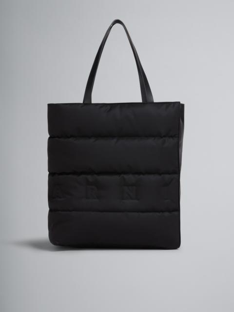 MUSEO SOFT LARGE BAG IN BLACK NYLON