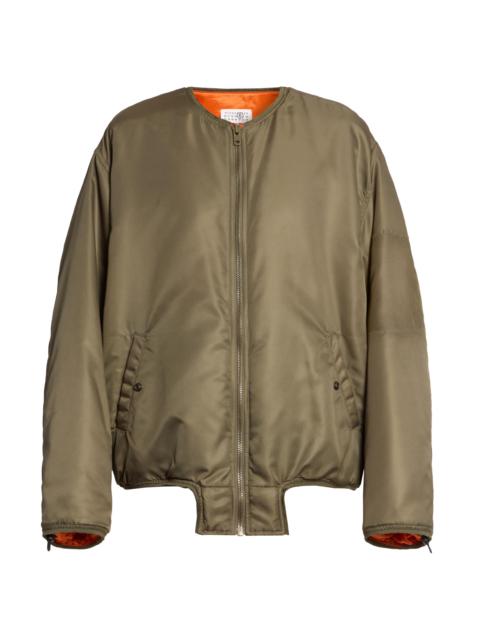 MM6 Maison Margiela Women's Bomber Jacket - Khaki
