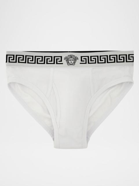 VERSACE Men & apos;s Medusa La Greca Briefs