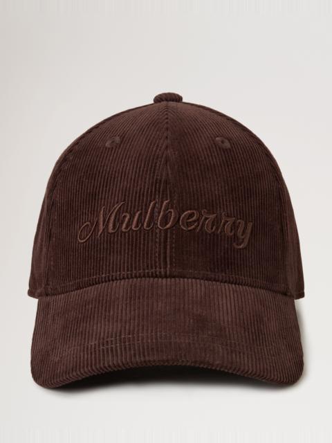 Mulberry Corduroy Baseball Cap
Ebony Cotton