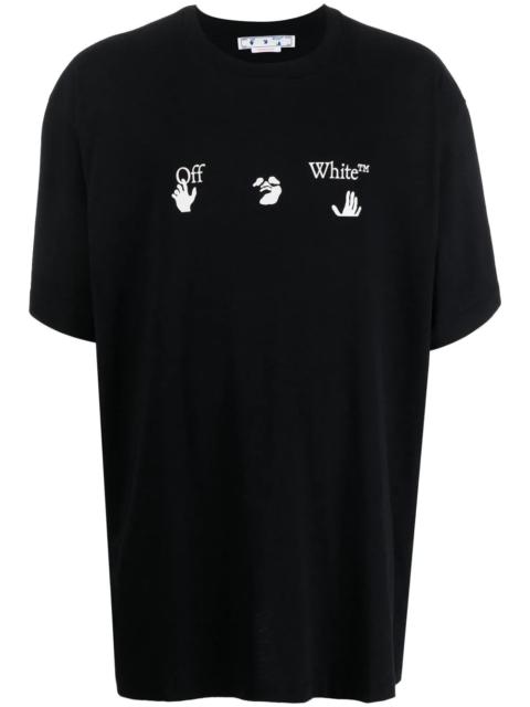 Off-White Hands Off-print cotton T-shirt