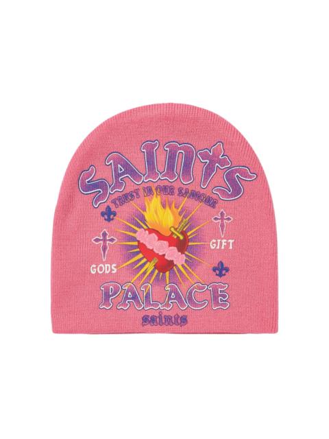 PALACE Palace Gods Gift Nein Cuff Beanie Pink
