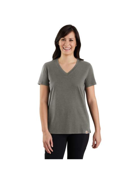 Carhartt Women's TENCEL™ Fiber Series Relaxed Fit Short-Sleeve V-neck T-Shirt