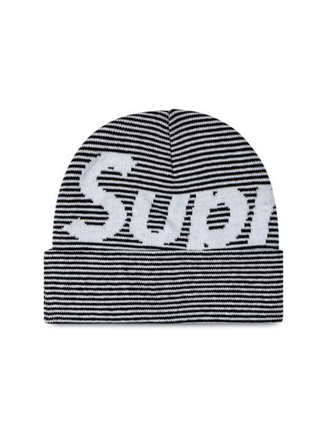 Supreme Big Logo knitted beanie
