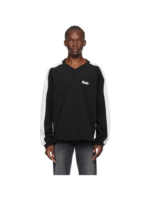 Rhude Black & White Raven Sweatshirt
