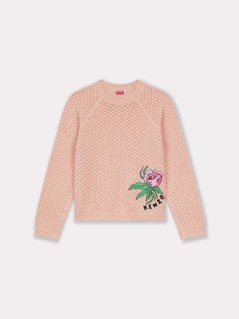 KENZO 'KENZO Peonies' embroidered jumper