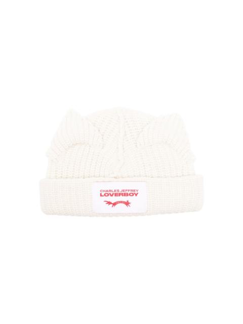CHARLES JEFFREY LOVERBOY Chunky Ears beanie