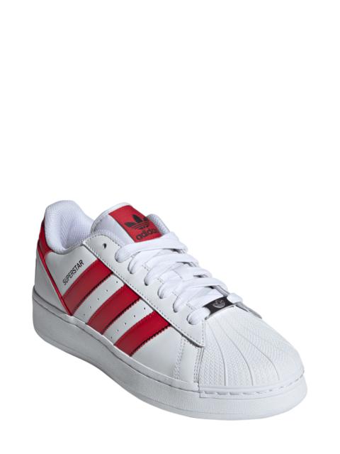 Superstar XLG Sneaker in White/Better Scarlet/Black