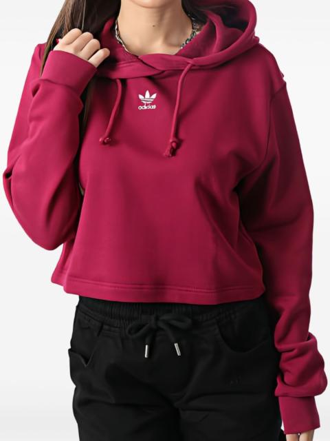 adidas logo-embroidered hoodie