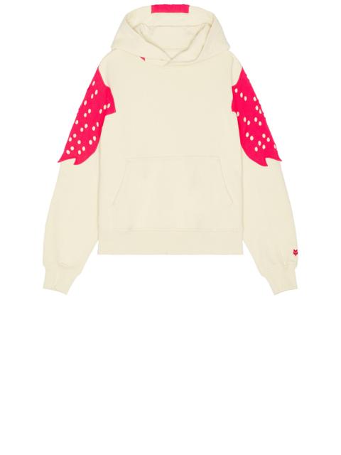 Kiko Kostadinov Perforated Fleece Hoodie