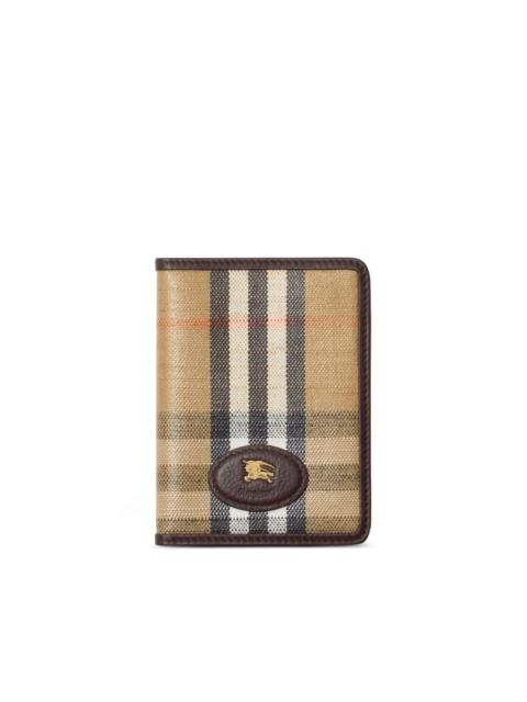 Burberry check-pattern wallet