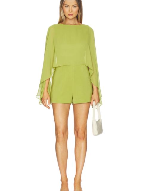 Line & Dot Fond Romper