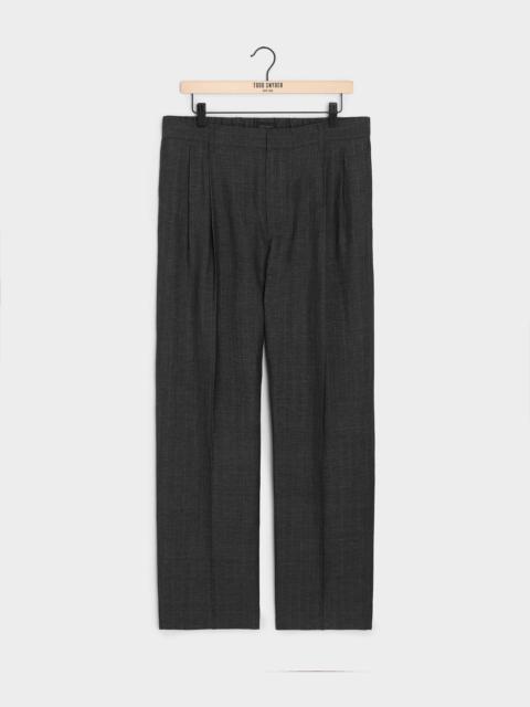 TODD SNYDER Italian Linen-Wool Officer Trouser
