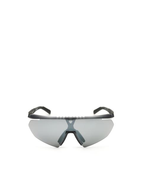 adidas shield-frame sunglasses